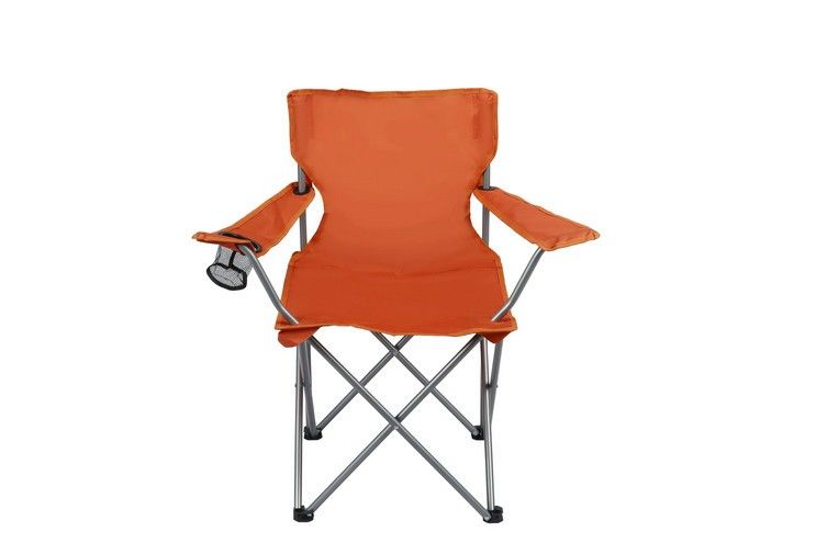 Photo 1 of Ozark Trail Basic Quad Folding Camp Chair with Cup Holder, Adult, Choose Color.,
