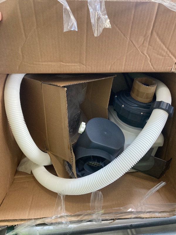 Photo 1 of Intex 26647EG 2800 Gph Above Ground Pool Sand Filter Pump with Automatic Timer - White
