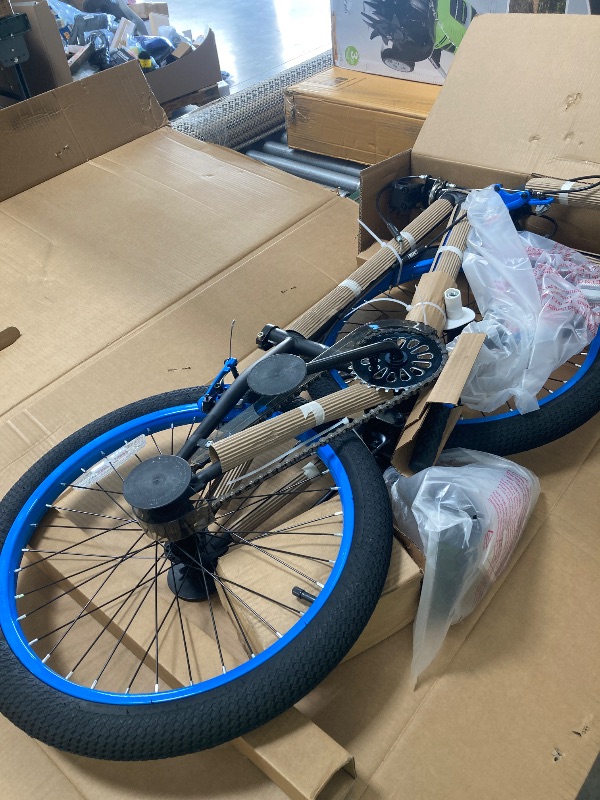 Photo 1 of Kent Bicycle 20 in. Chaos Boy S Child Bicycle Matte Black and Blue
