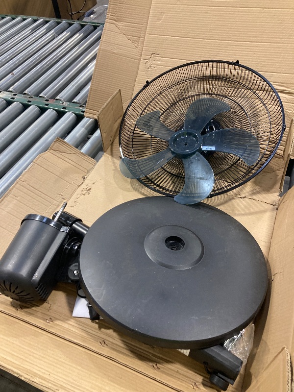 Photo 1 of NFTIGB 16'' Oscillating Pedestal Fan w/Remote and Timer, 12 Speeds,Adjustable Height Floor Fan 

