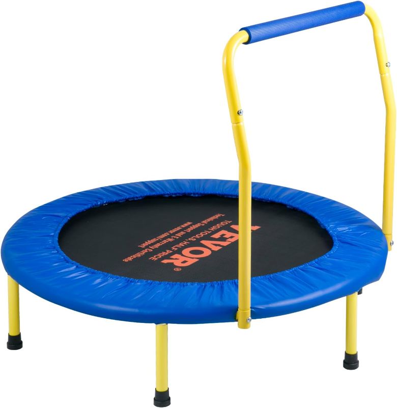 Photo 1 of VEVOR 3FT Trampoline 36" Indoor/Outdoor for Toddlers, Foldable Mini Baby With Foam Handle, Recreational Birthday Gift