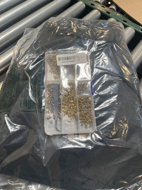 Photo 1 of Rrina 1150Pcs M2 M3 Gold Plate Carbon Steel Small Screws Phillips Flat Head Cross Self Tapping Tiny Screw Cabinet Electronic Accessories Screw DIY Micro Woodworking Mini Screw Assortment Kit