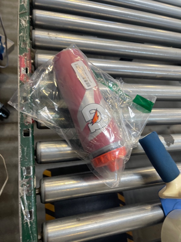 Photo 1 of Gatorade Insulated Squeeze Bottle, Red, 30oz