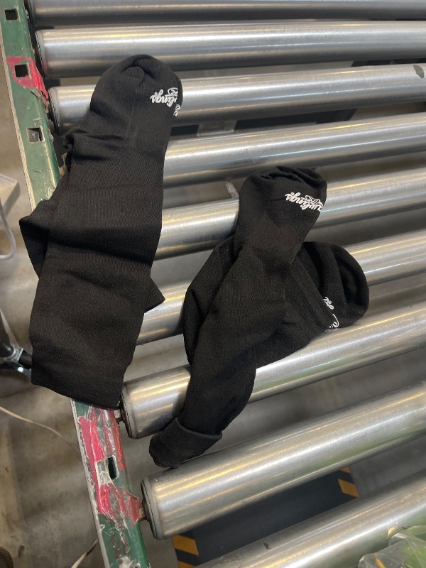 Photo 1 of Rawlings Womens Athletic Baseball Socks 2 Pair, Black, Small US