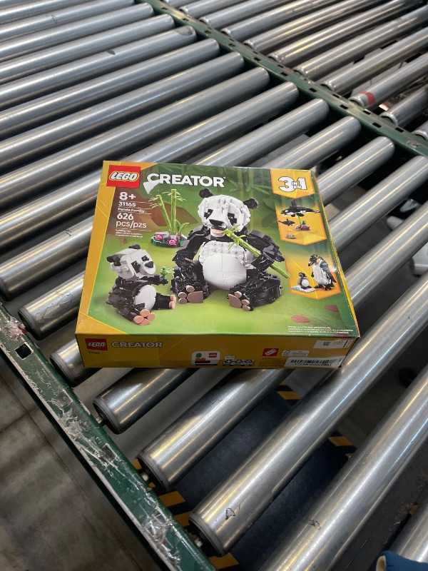 Photo 1 of LEGO Creator 3 in 1 Wild Animals Panda Family - Building Toy with 3 Building Options, Panda, Penguin, or Orca - Animal Figures for Kids, Girls and Boys, Ages 8+ - Gift Idea for Birthdays - 31165