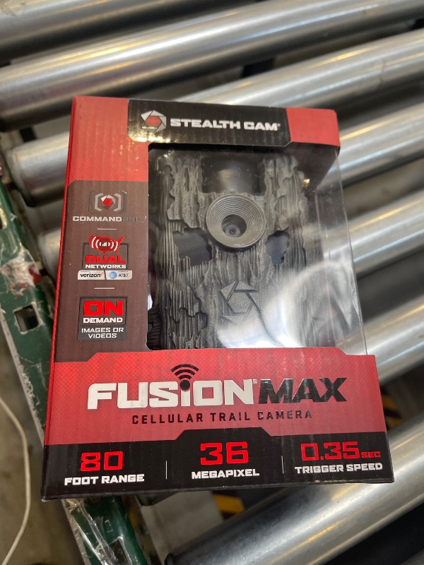 Photo 1 of Stealth Cam Fusion MAX Dual Sim 36MP Photo & 1080P HD Video 0.35 Sec Trigger Speed App-Control Hunting Cellular Trail Camera - Available on AT&T & Verizon