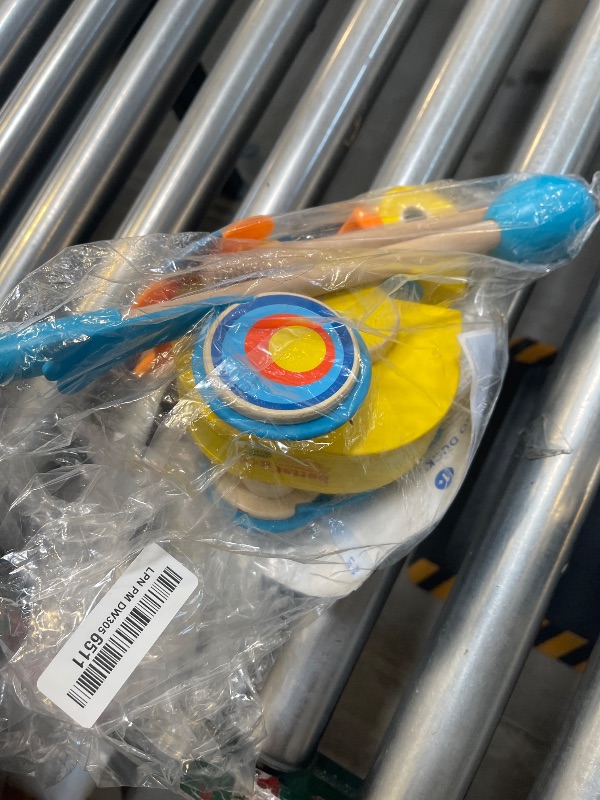 Photo 1 of Battat – Waddling Push Toy – Wooden Duck – Walks & Flaps – Silly Sounds & Bobble Head – 12 Months + – Quack & Go Duck