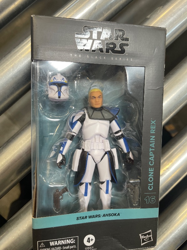 Photo 1 of STAR WARS The Black Series Clone Captain Rex, Ahsoka Premium Collectible 6 Inch Action Figure