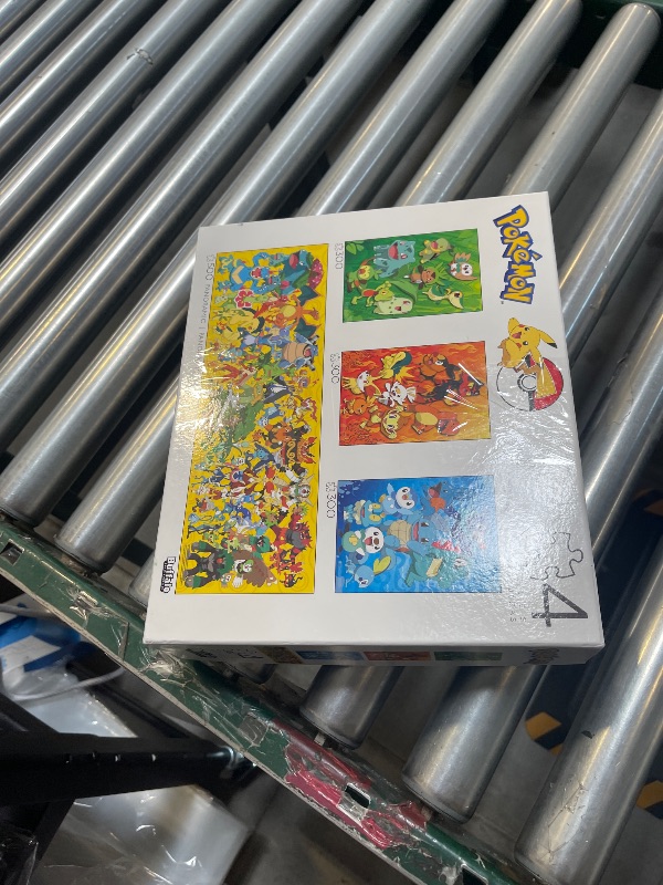 Photo 1 of Buffalo Games - Pokemon - 4 x 1 Multipack - Multi Piece Jigsaw Puzzle For Adults -Challenging Puzzle Perfect for Game Nights - Finished Size Varies