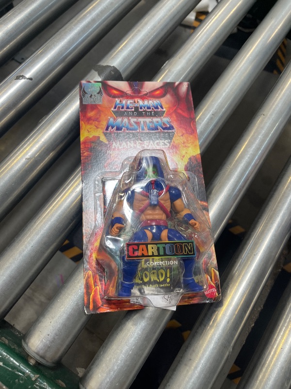 Photo 1 of Masters of the Universe Origins Action Figure Cartoon Collection Man-E-Faces 5.5-inch 1980s TV Heroic Warrior, Changeable Face, Mini-Comic