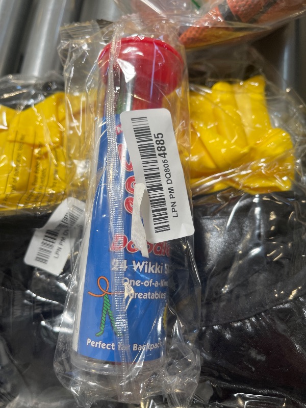 Photo 1 of Wikki Stix for Doodlers - Kid's Travel Essential: Portable Creativity On-The-Go! Pack of 24 Wikki Stix in Neon and Primary Colors. Made in USA ! 3 & Up.
