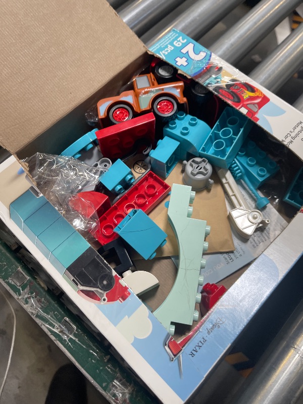Photo 1 of LEGO DUPLO Disney and Pixar's Cars Lightning McQueen & Mater's Car Wash Fun 10996, Buildable Toy for 2 Year Old Toddlers, Boys & Girls, Birthday Gift Idea