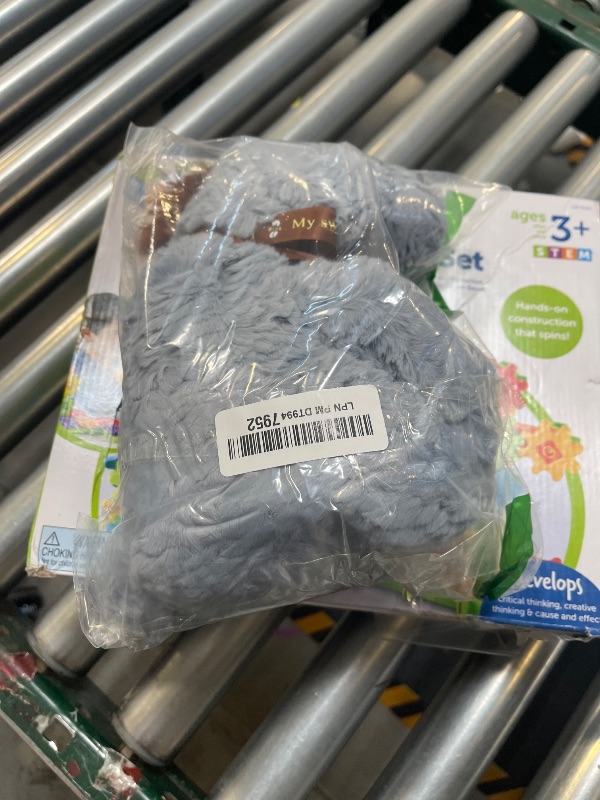Photo 1 of Disney Baby Classic Winnie the Pooh and Friends Stuffed Animal, Eeyore 9 Inches, 1 Count (Pack of 1), Gray,brown,blue