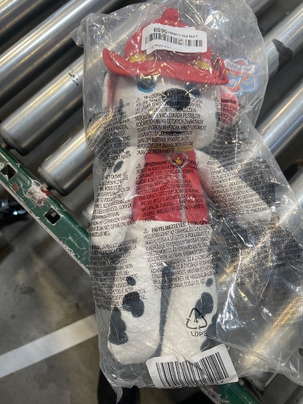 Photo 1 of GUND PAW Patrol Official Marshall Take Along Buddy Plush Toy, Premium Stuffed Animal for Ages 1 & Up, Red/White, 13”