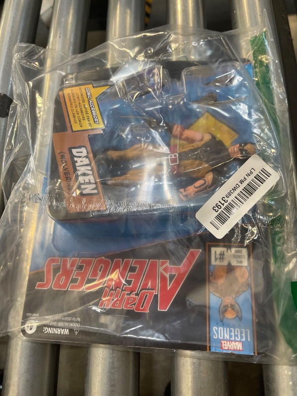 Photo 1 of Marvel Legends Series Daken (Wolverine), Dark Avengers #1 (2009) Comics-Inspired Collectible 6-Inch Scale Action Figure with Character-Sized Comic Accessory