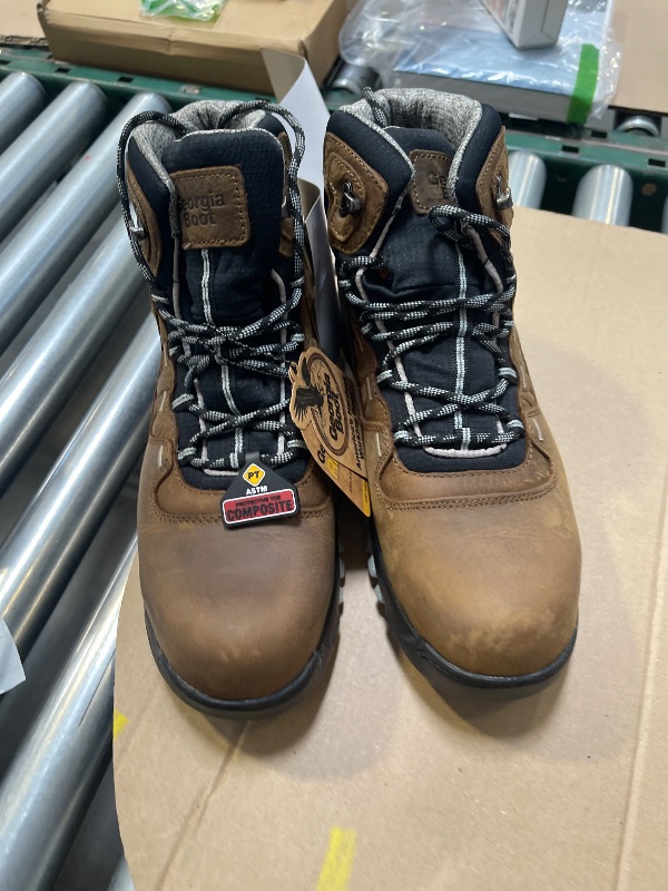 Photo 1 of Georgia Boot mens Amplitude Industrial Boot, Brown, 10.5 Wide US
