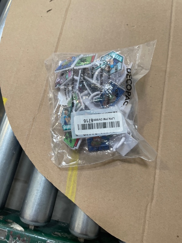 Photo 1 of DecoPac Minecraft Lush Finds Rings, Cupcake Decorations Featuring Creeper, Alex, Steve and Axolotl! Multicolored 3D Food Safe Cake Toppers – 24 Pack