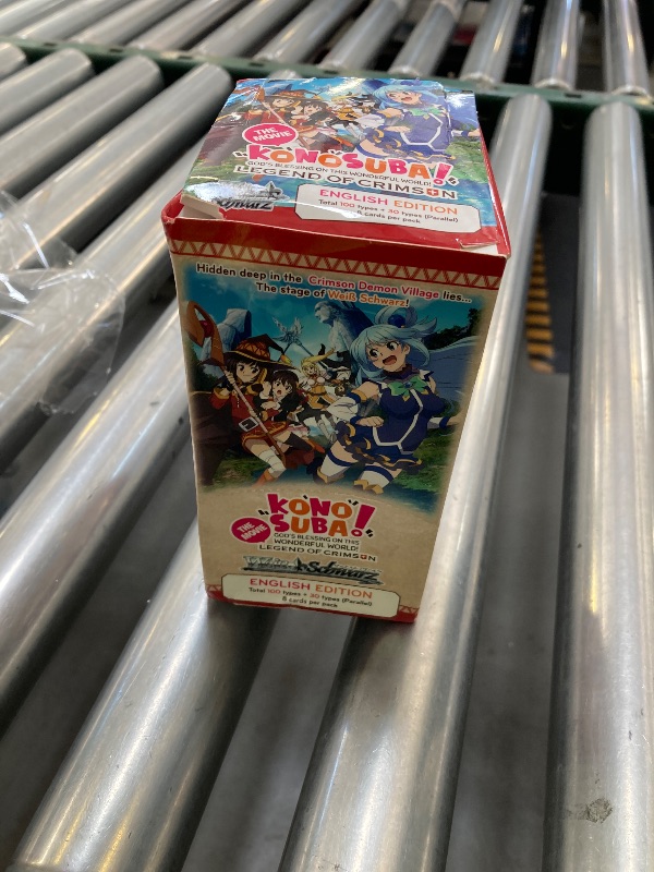 Photo 1 of Kono Suba The Movie Legend of Crimson 20 Pack Booster Box for Weiss Schwarz CCG