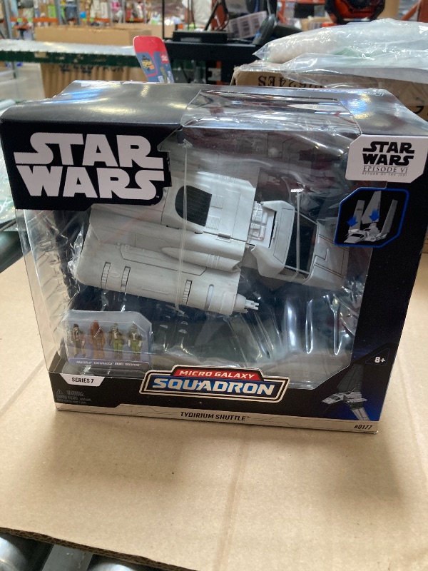 Photo 1 of STAR WARS Micro Galaxy Squadron Tydirium Shuttle - 7-Inch Vehicle with Unique Deco and Four 1-Inch Micro Figure Accessories