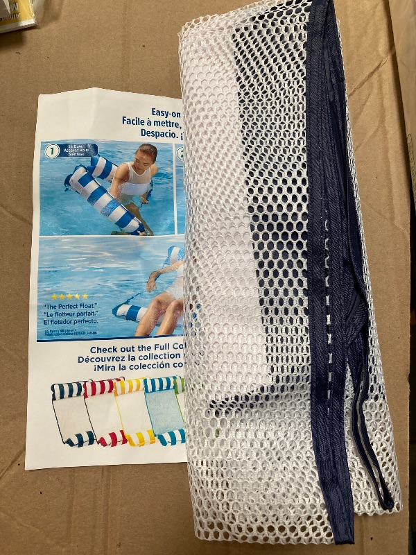 Photo 1 of Aqua Monterey Hammock Pool Float - 1 Pack - One Navy 