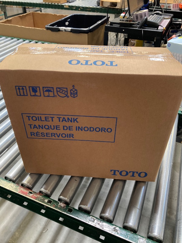 Photo 1 of TOTO ST776SA Drake 1.6 GPF Toilet Tank Only - Less Seat Cotton Toilets and Bidets Toilet Tanks Standard Toilet Tanks

