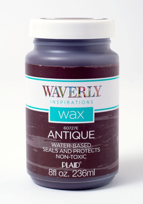 Photo 1 of Waverly Inspirations Chalk Paint Wax Ultra Matte Antique 8 Fl Oz
