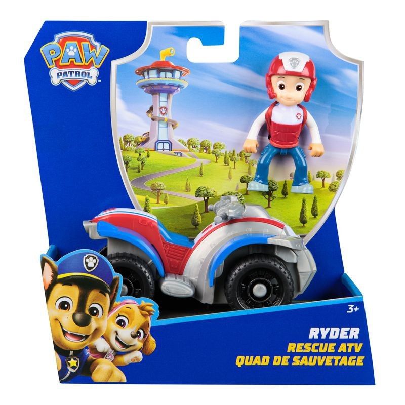 Photo 1 of PAW Patrol ATV Vehicle with Collectible Ryder Figure Sustainably Minded Toys for Kids Ages 3+
