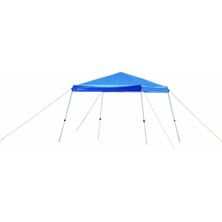 Photo 1 of Ozark Trail 10 X 10 Instant Slant Leg Pop-up Canopy Outdoor Shading Shelter, Blue
