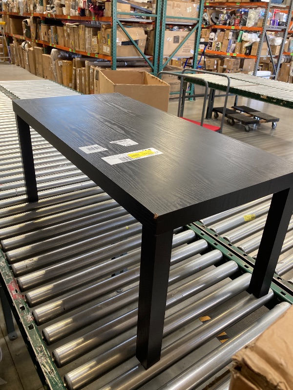Photo 1 of Mainstays Parsons Coffee Table, Black
