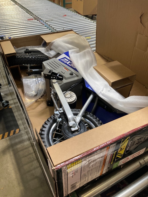 Photo 1 of Razor Dirt Rocket MX350 - Blue up to 14 Mph 24V Electric-Powered Dirt Bike for Child 8+
