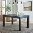 Photo 1 of Better Homes & Gardens Bryant 58.5 in Rectangle Solid Wood Construction Dining Table, Charcoal