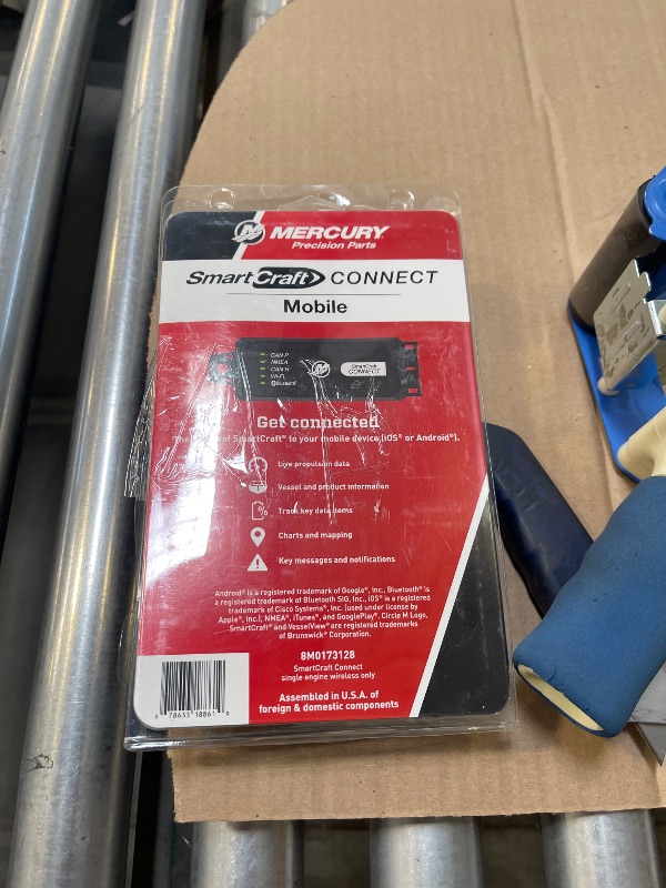 Photo 1 of MERCURY Marine SmartCraft Connect Mobile - Outboard Connected Boat Engine System for Single Engine, Under Cowl Mount Marine App