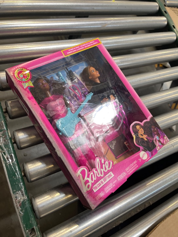 Photo 1 of Barbie Careers Career of The Year 2 Dolls & Accessories with Music Star & Tour Manager in Removable Fashions