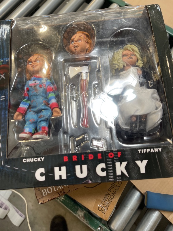 Photo 1 of Bride of Chucky - Chucky and Tiffany 2-pack - 8" Clothed Action Figure