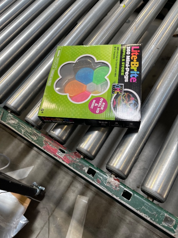 Photo 1 of Lite Brite HD Template and Peg Refill Set Plus Storage, 360 Mini-Pegs and 8 Templates