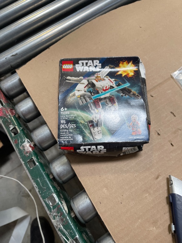 Photo 1 of LEGO Star Wars Luke Skywalker X-Wing Mech, Buildable Star Wars Action Figure with Luke Skywalker Toy, Collectible Building Set for Kids, Creative Star Wars Gift for Boys and Girls Ages 6 and Up, 75390