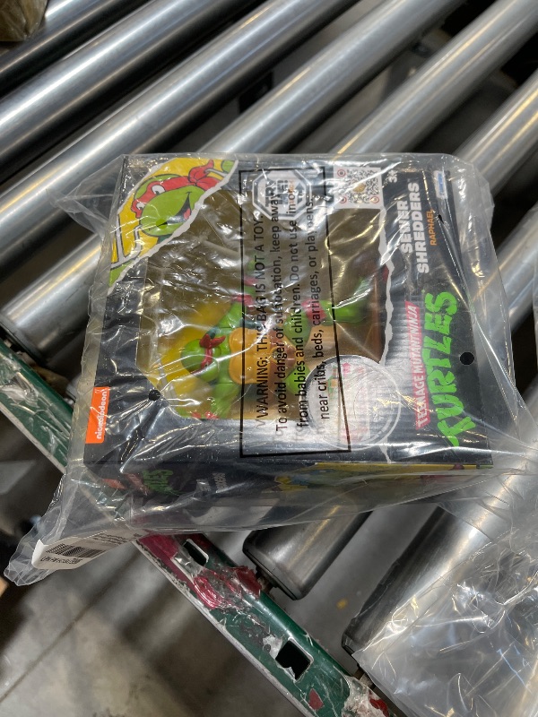 Photo 1 of Teenage Mutant Ninja Turtles Toy, Donatello Sewer Shredder Pullback Skateboard, Classic Edition 5-Inch TMNT Figure for Kids, Ages 3+