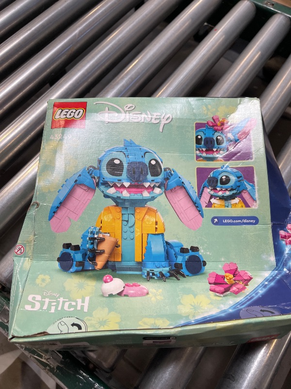 Photo 1 of LEGO Disney Stitch Toy Building Kit, Disney Toy for 9 Year Old Kids, Buildable Figure with Ice Cream Cone, Fun Disney Gift for Girls, Boys and Lovers of The Hit Movie Lilo and Stitch, 43249