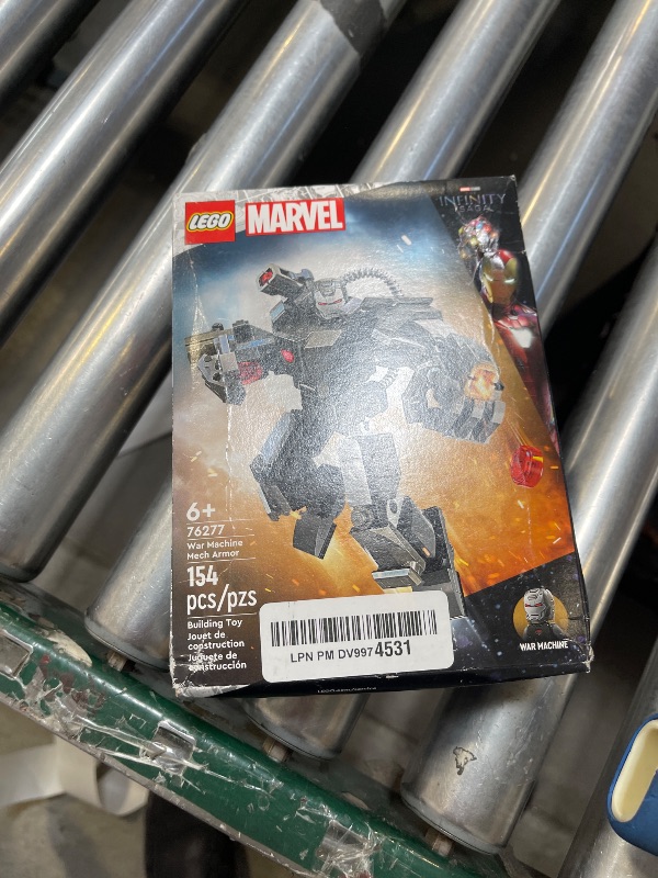 Photo 1 of LEGO Marvel War Machine Mech Armor, Buildable Marvel Action Figure Toy for Kids with 3 Stud Shooters, Legendary Character from The MCU, Marvel Gift for Boys and Girls Aged 6 and Up, 76277