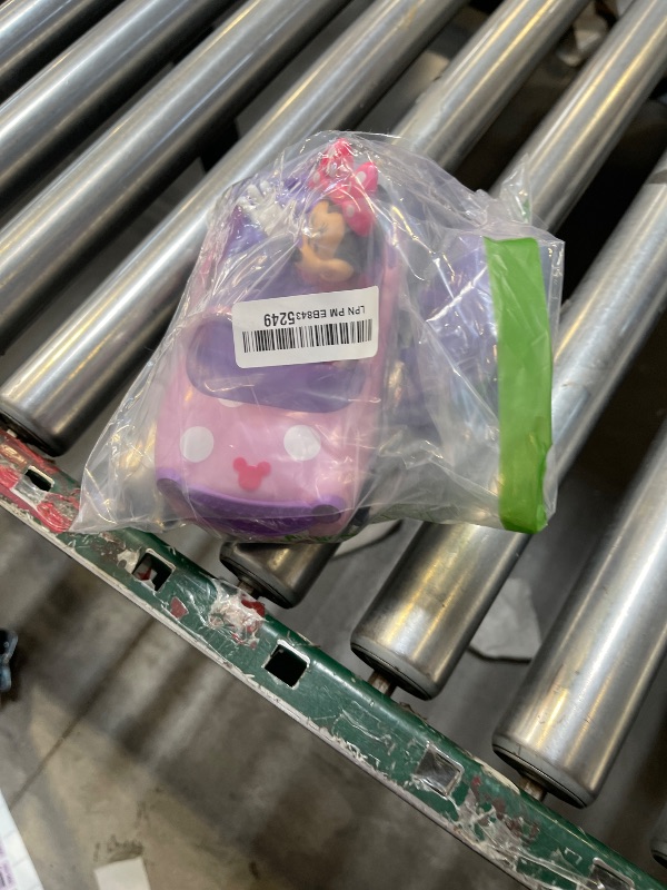 Photo 1 of Disney Junior Minnie Mouse Roadster RC Car with Polka Dots, 27 MHz, Pink with White Polka Dots, Standard (97161)