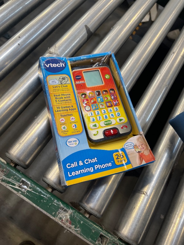 Photo 1 of VTech Call and Chat Learning Phone, Orange