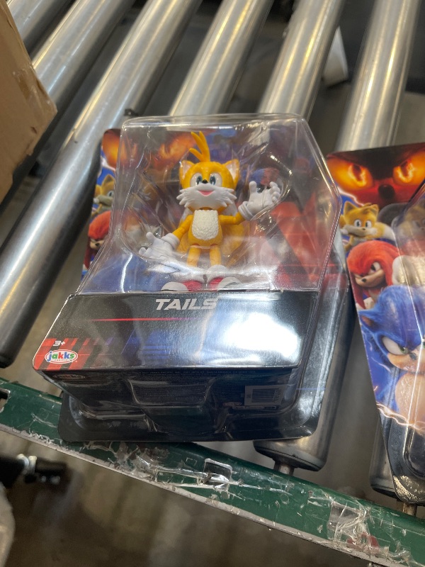 Photo 1 of Sonic 3 Movie 5-InchAction Figure 4-Pack, Articulated Figures from Jakks Pacific's Wave 1 Include Sonic, Shadow, Tails, and Ivo Robotnik!