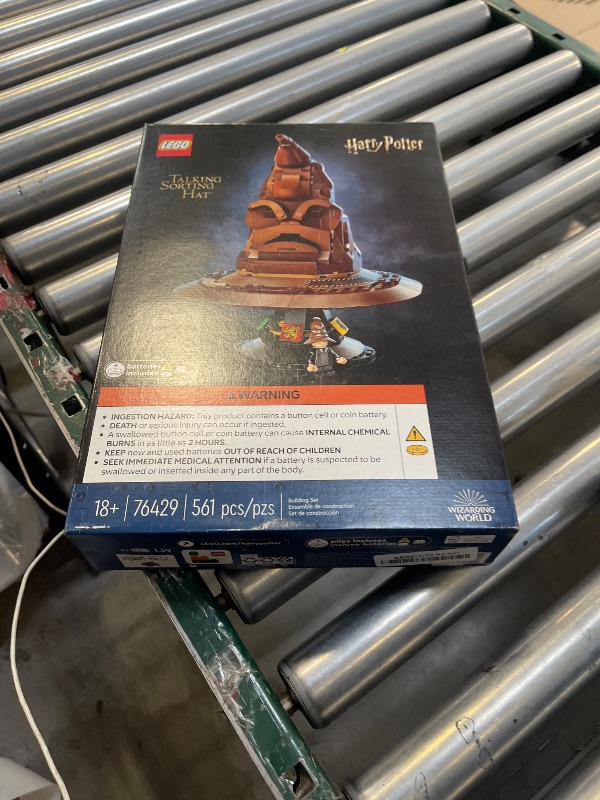 Photo 1 of LEGO Harry Potter Talking Sorting Hat W/ 31 Voices - Harry Potter Building Set - Gift Idea for Adults, Women & Men, 18+ - 76429