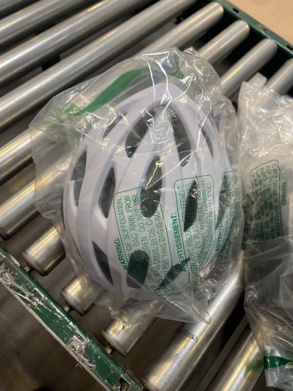 Photo 1 of Retrospec Silas Adult Bike Helmet with Light for Men & Women - Lightweight, Comfortable, Matte White