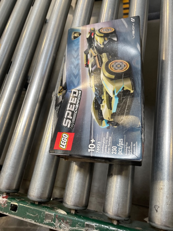 Photo 1 of LEGO Speed Champions Lamborghini Lambo V12 Vision GT Super Car, Formula 1 Vehicle Toy, Driving Playset, Buildable Model Set for Kids, Lamborghini Car, Gift for Kids and Gaming Fans, F1 Toy Car, 76923