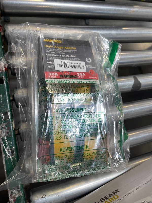 Photo 1 of Marinco 1RPC Right Angle Adapter, 30A 125V