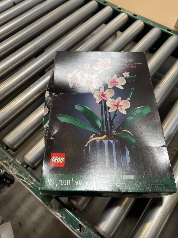Photo 1 of LEGO Botanicals Orchid - Artificial, Fake Indoor Flowers Building Set for Home, Kitchen, Desk Decoration, Adults Ages 18+ - Gift for Graduation - 10311