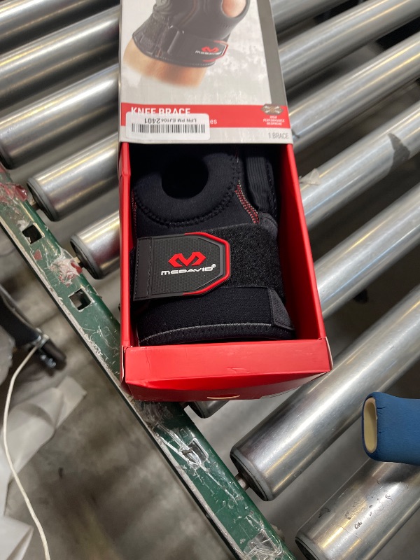 Photo 1 of McDavid PSII Bi-Lateral Geared Polycentric Hinged Knee Brace Support, Improves Medial and Lateral Stability, Reduces Injury and Assists in Recovery, Black, XX-Large