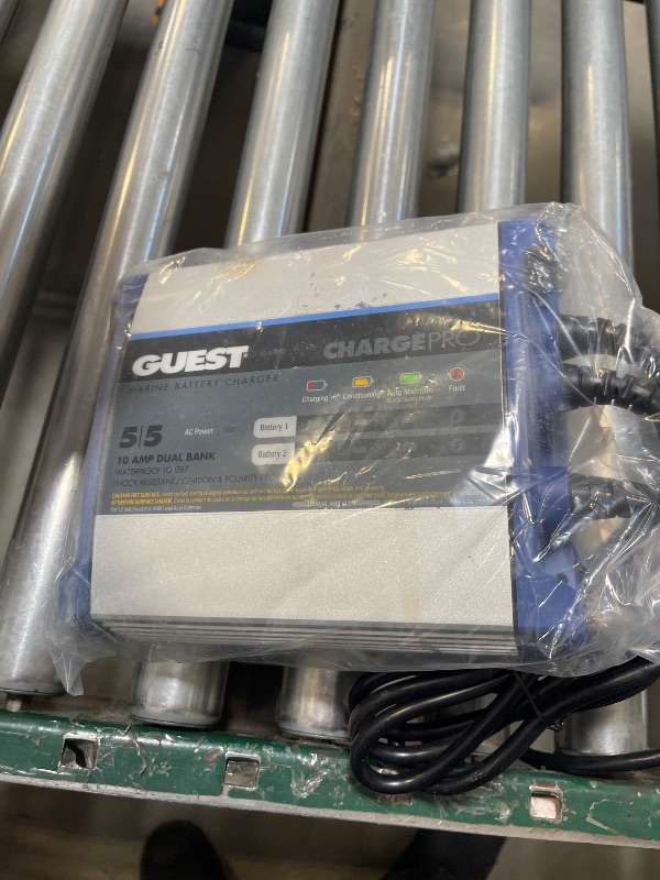 Photo 1 of Guest 2707A Guest On-Board Battery Charger 8A / 12V, 2 Bank, 120V Input