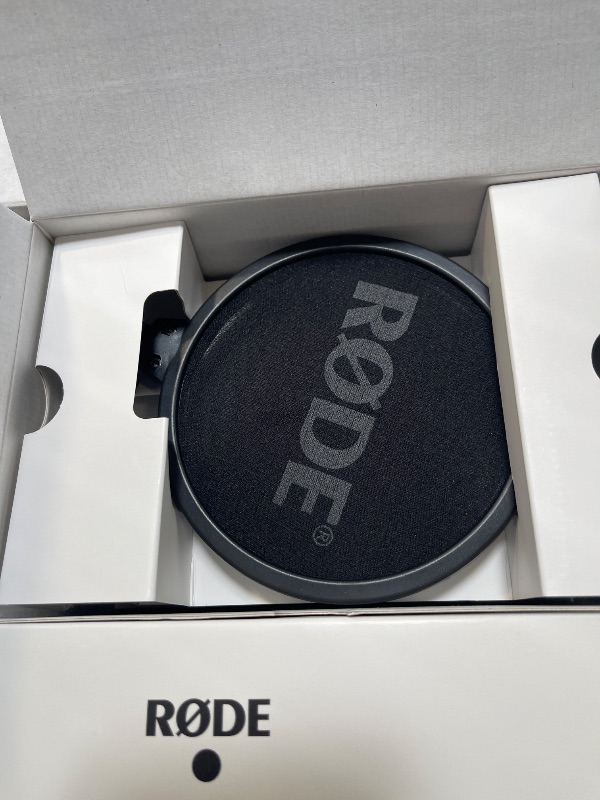 Photo 1 of RØDE NT1 Signature Series Large-Diaphragm Condenser Microphone with Shock Mount, Pop Filter and XLR Cable for Music Production, Vocal Recording, Streaming and Podcasting (Blue)